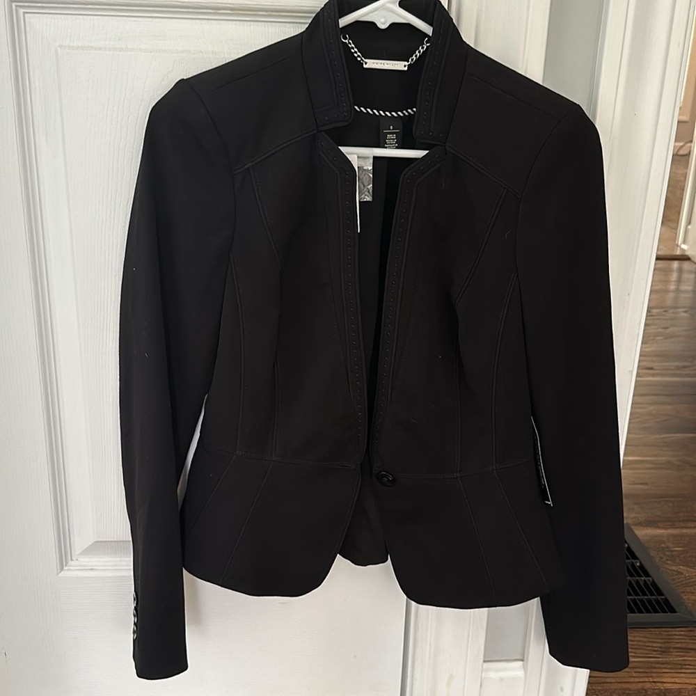 White House Black Market Black Blazer size 0 XS